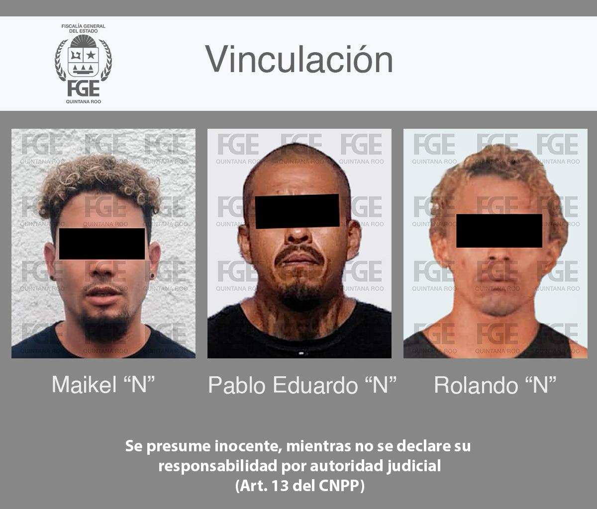 Los detenidos Pablo Eduardo “N”, Rolando “N” y Maikel “N” acudieron a las instalaciones del sindicato para exigir “derecho de piso”