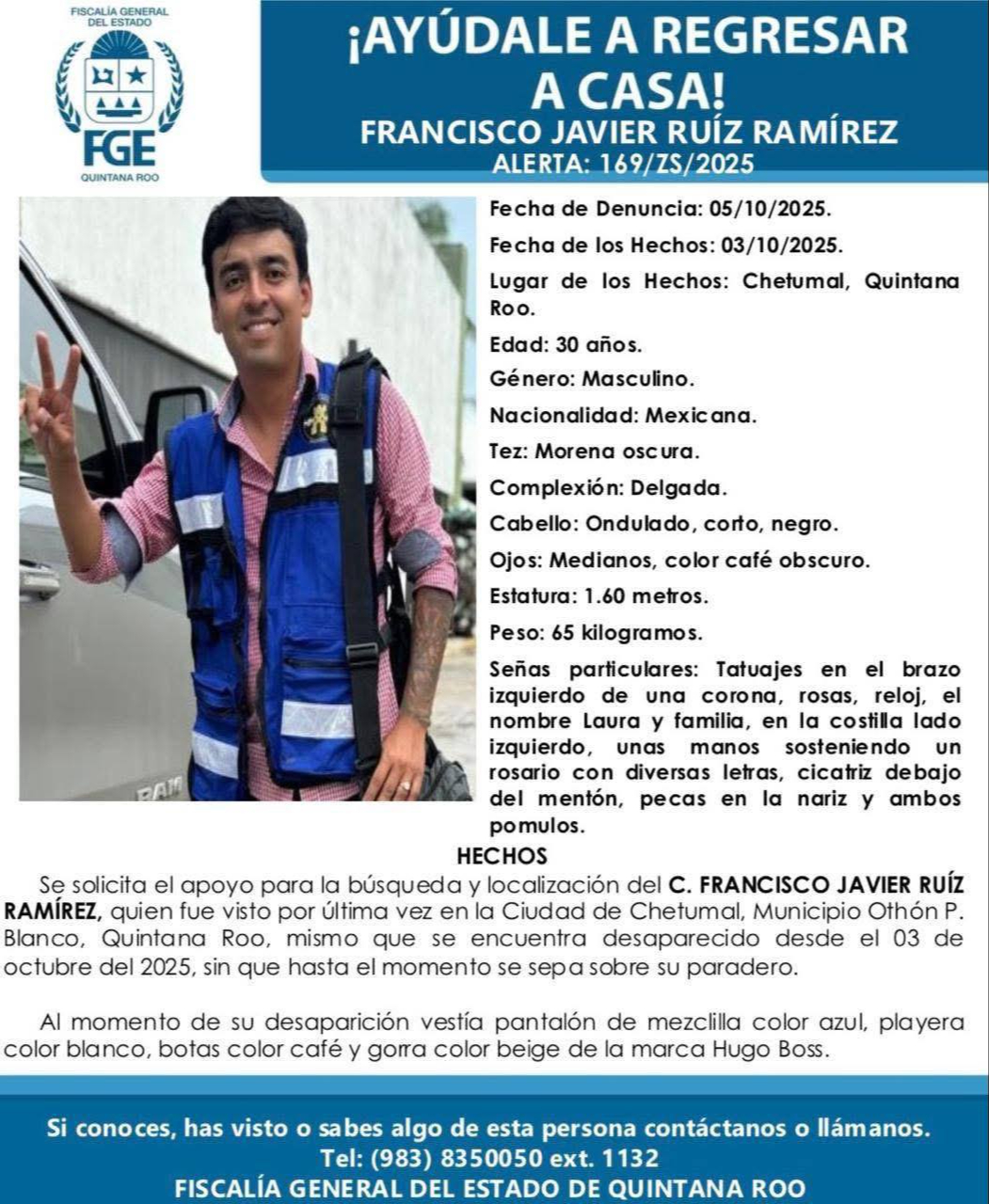Desaparecidos en Chetumal