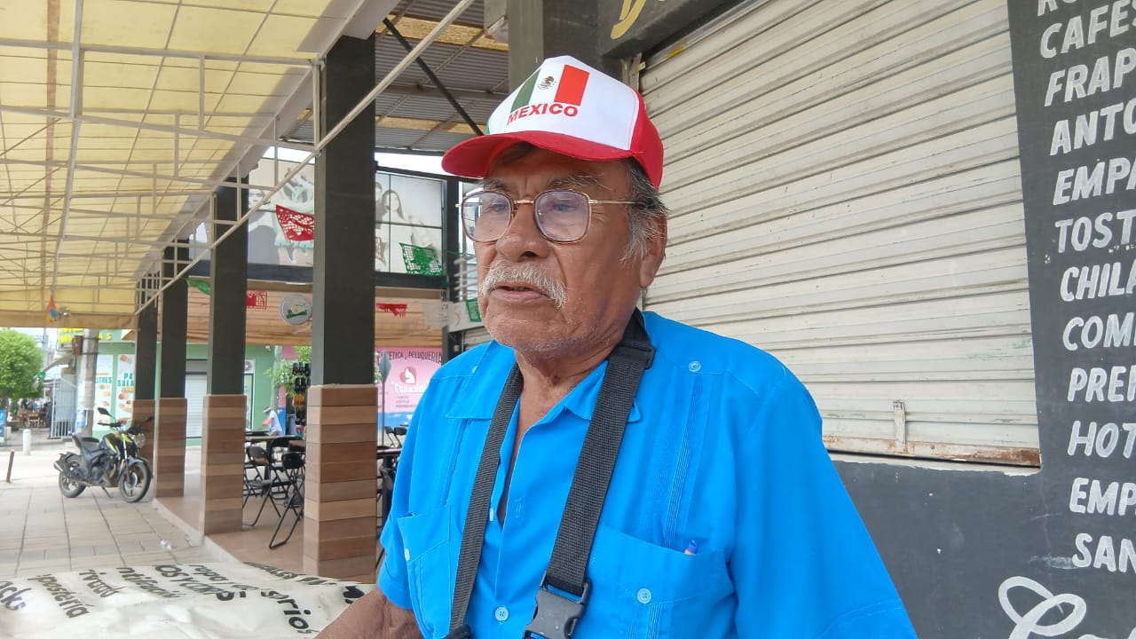 El afectado, José Reyes Hernández, resultó ileso, aunque por poco sufre un accidente grave