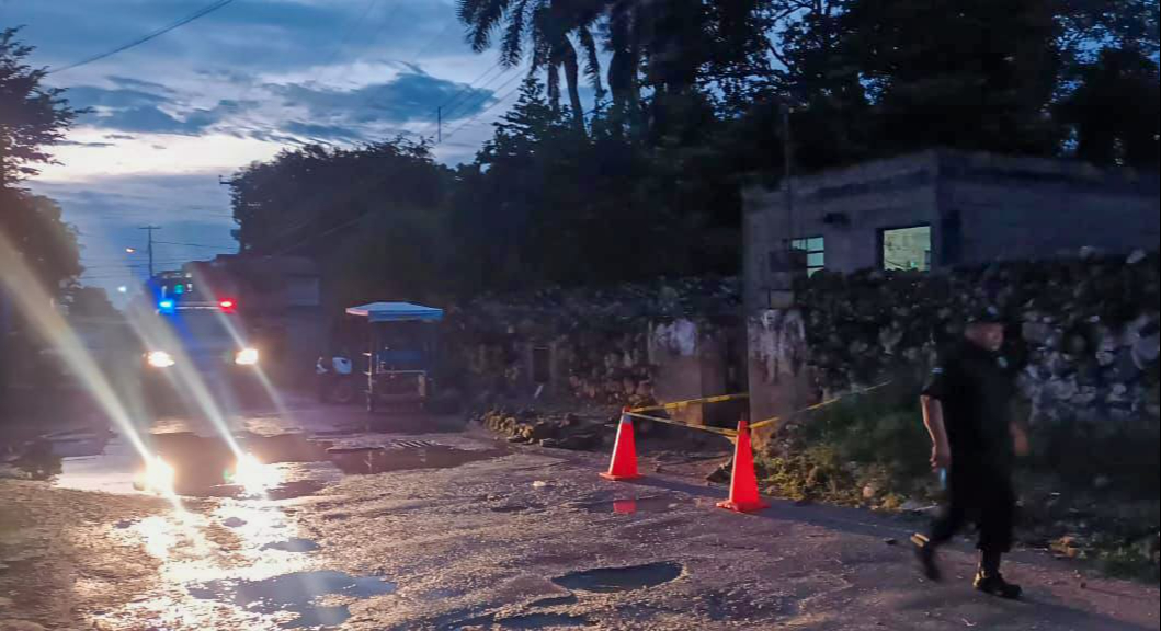 La víctima fue trasladada de emergencia al hospital de Tekax La víctima fue trasladada de emergencia al hospital de Tekax