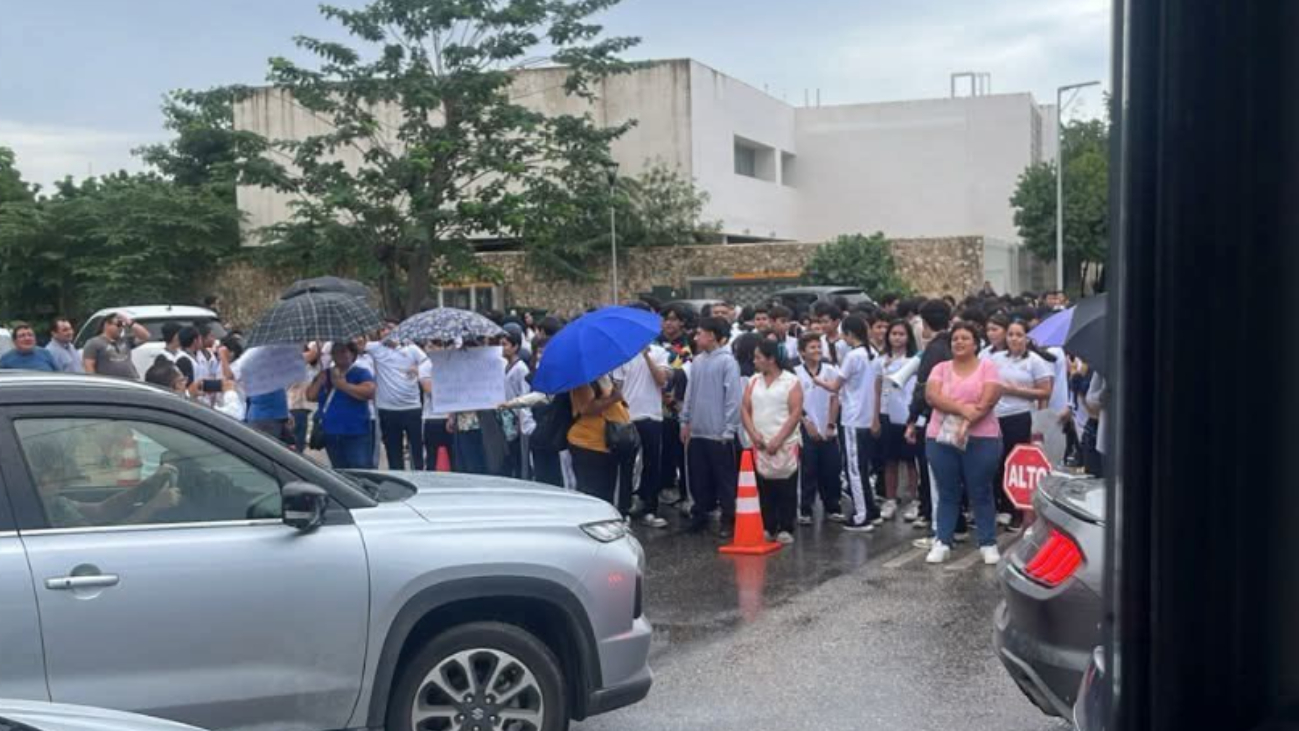 La manifestación generó caos vial