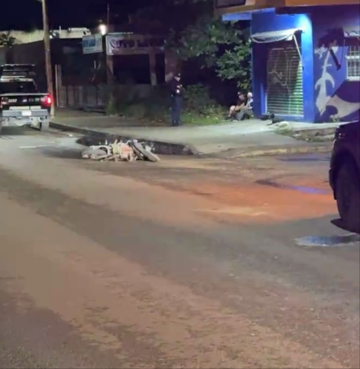 Las autoridades encontraron al menos 10 casquillos percutidos Las autoridades encontraron al menos 10 casquillos percutidos