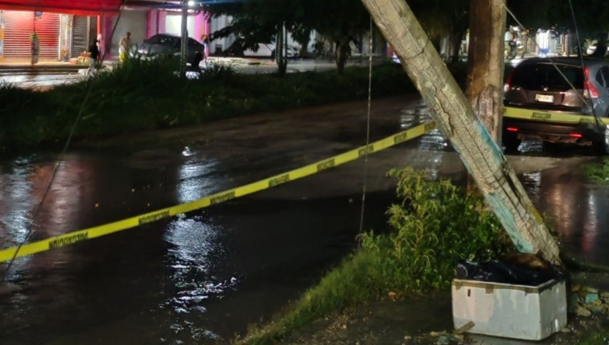 Lluvias dejan sin luz a Chetumal y sus alrededores