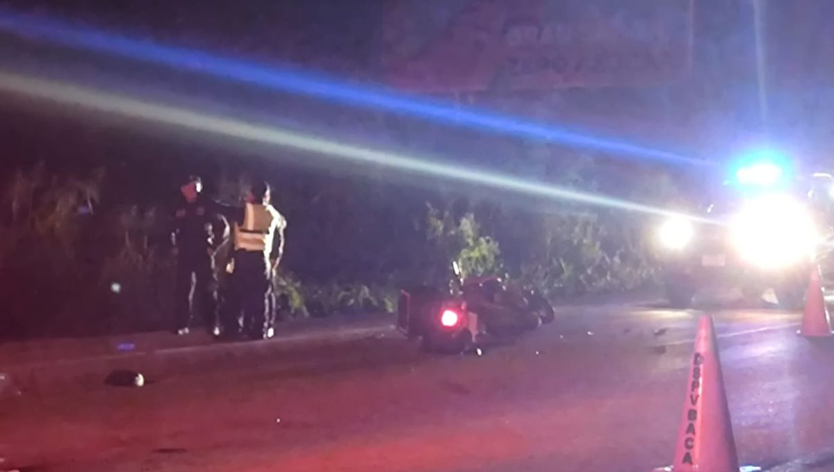 Motociclista gravemente herido tras colisionar contra automóvil en Mérida