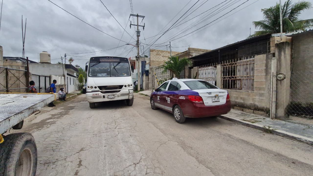 Percance en cruce de Niños Héroes resuelto sin presencia policial