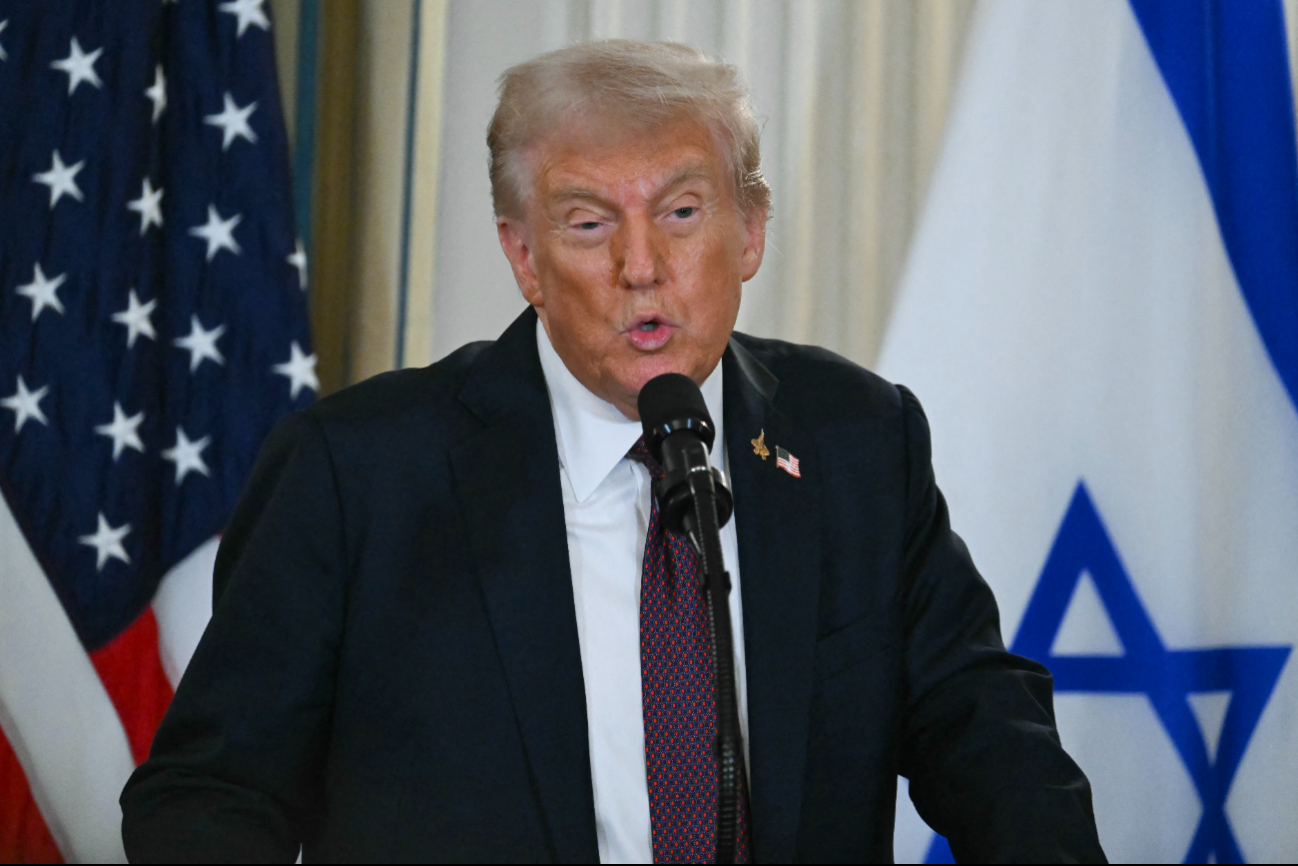 Donald Trump aseguró que se sentía muy orgulloso de anunciar el acuerdo. Donald Trump aseguró que se sentía muy orgulloso de anunciar el acuerdo.