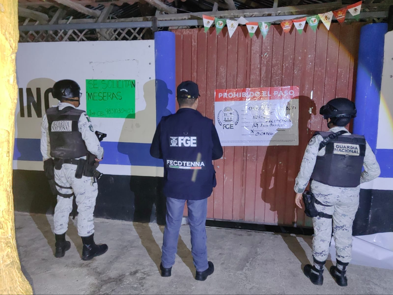 Según informes, las víctimas cobraban mil 500 pesos por servicios sexuales