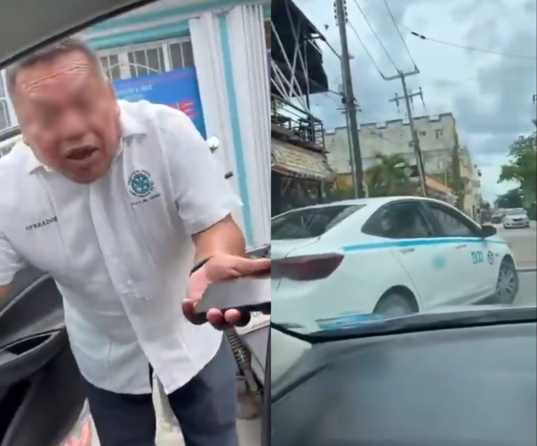 Tras la difusión del video, usuarios mostraron su enojo ante las agresiones y acoso de taxistas
