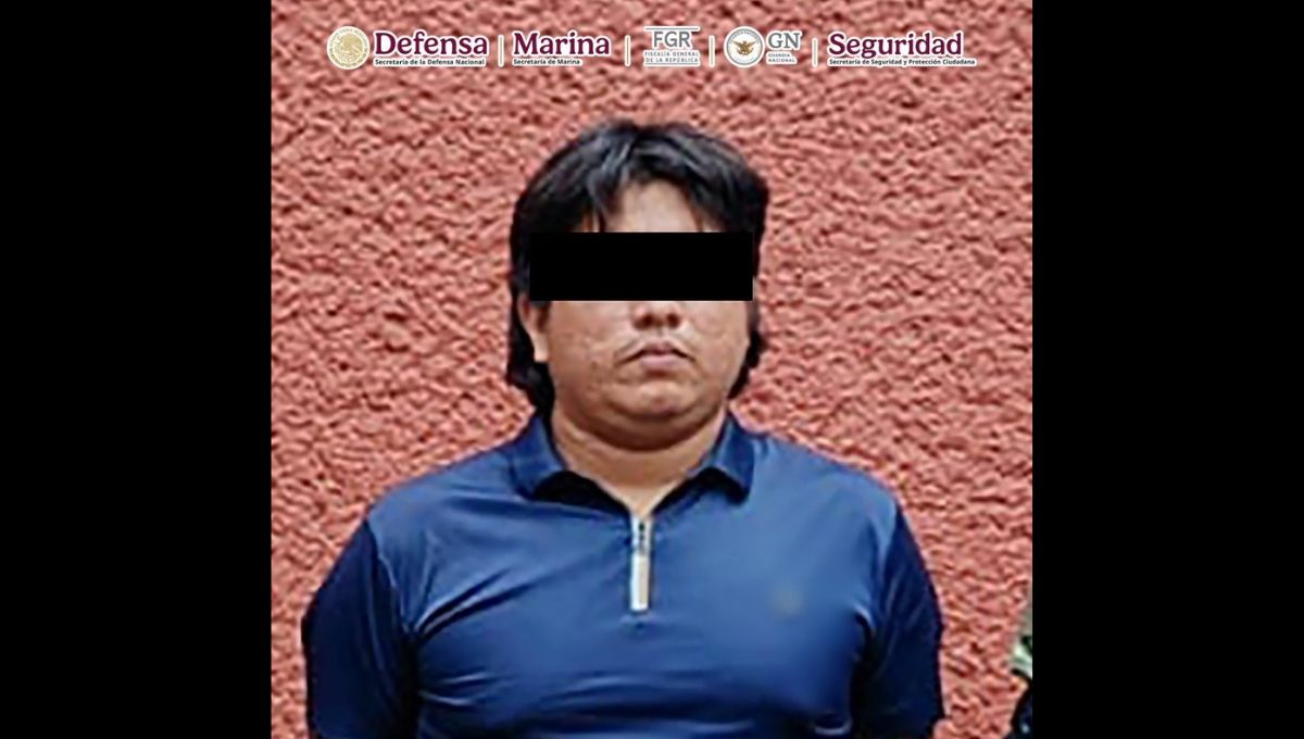El detenido fue puesto a disposición del Ministerio Público federal, quien determinará su situación jurídica El detenido fue puesto a disposición del Ministerio Público federal, quien determinará su situación jurídica