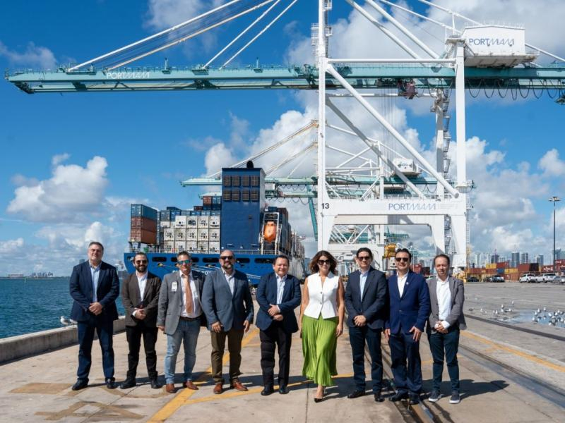 Gobernador de Yucatán visita el Puerto de Miami para impulsar modernización del Puerto de Progreso Gobernador de Yucatán visita el Puerto de Miami para impulsar modernización del Puerto de Progreso