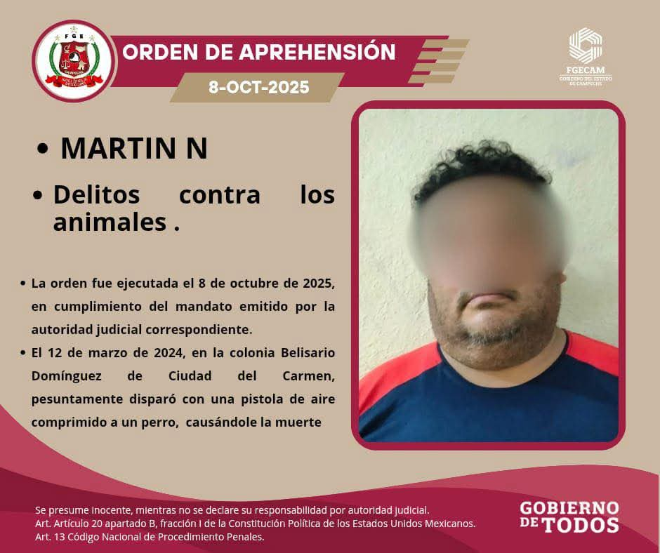 Justicia para 'Tobi': agresor fue detenido tras meses de espera Justicia para 'Tobi': agresor fue detenido tras meses de espera