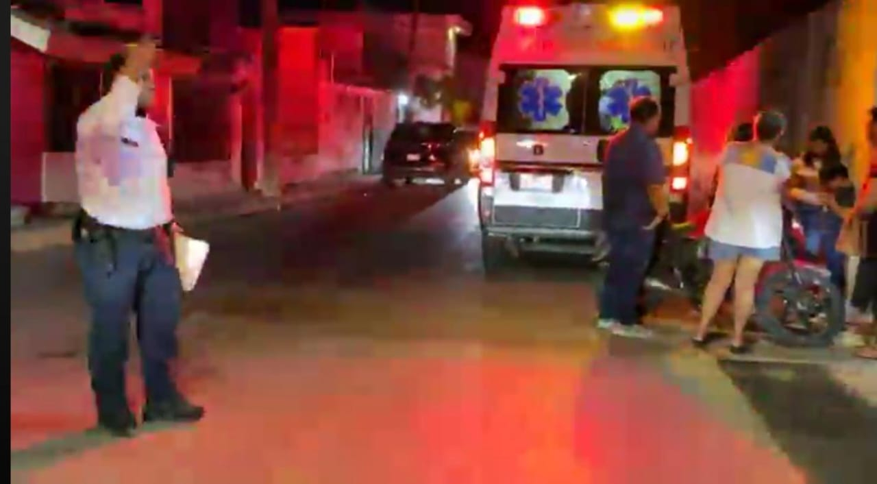 Choque en Samulá entre motocicleta y vehículo Choque en Samulá entre motocicleta y vehículo