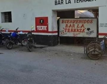 El bar La Terraza fue donde se registraron los hechos. El bar La Terraza fue donde se registraron los hechos.