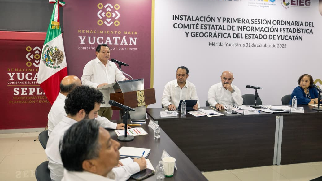 El Gobernador compartió que toda decisión, programa e inversión debe basarse en evidencia y en la realidad de las familias yucatecas El Gobernador compartió que toda decisión, programa e inversión debe basarse en evidencia y en la realidad de las familias yucatecas