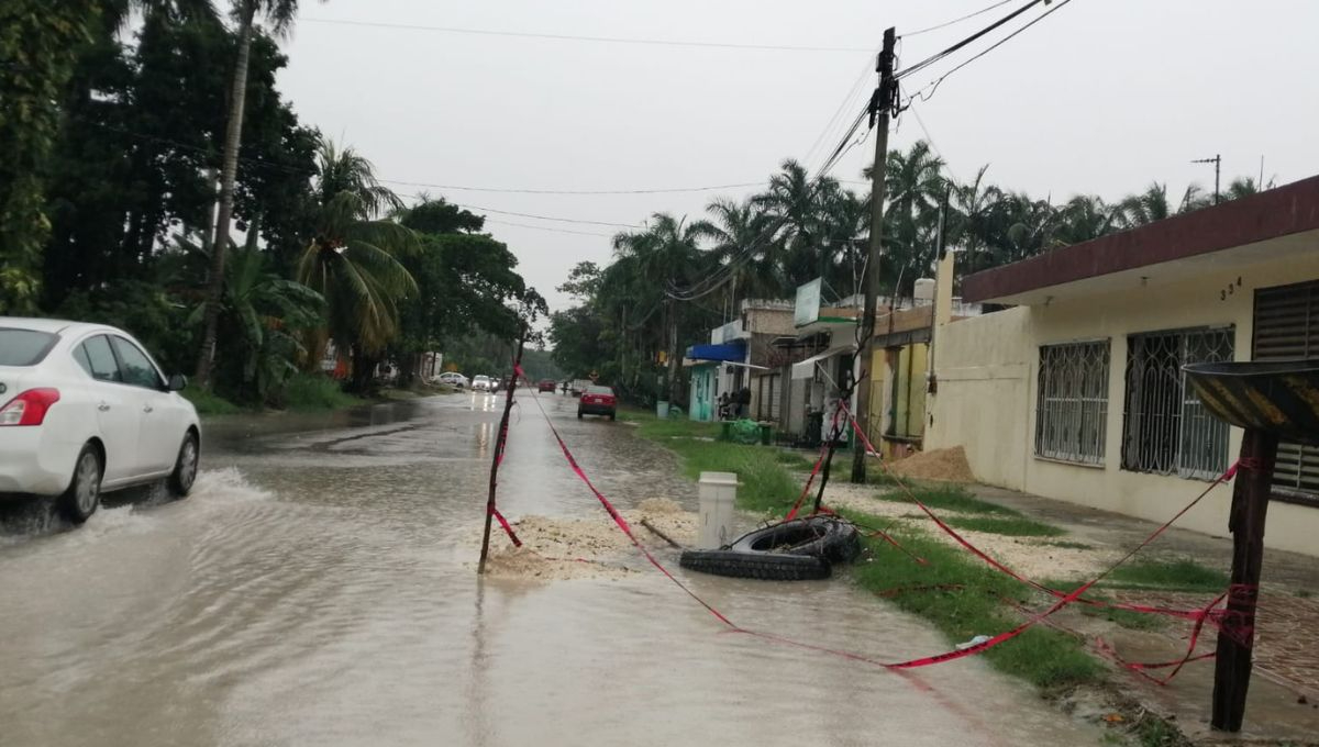 Denuncian familias de Calderitas abandono de pozo de absorción y mal estad de dos canales de desagüe
