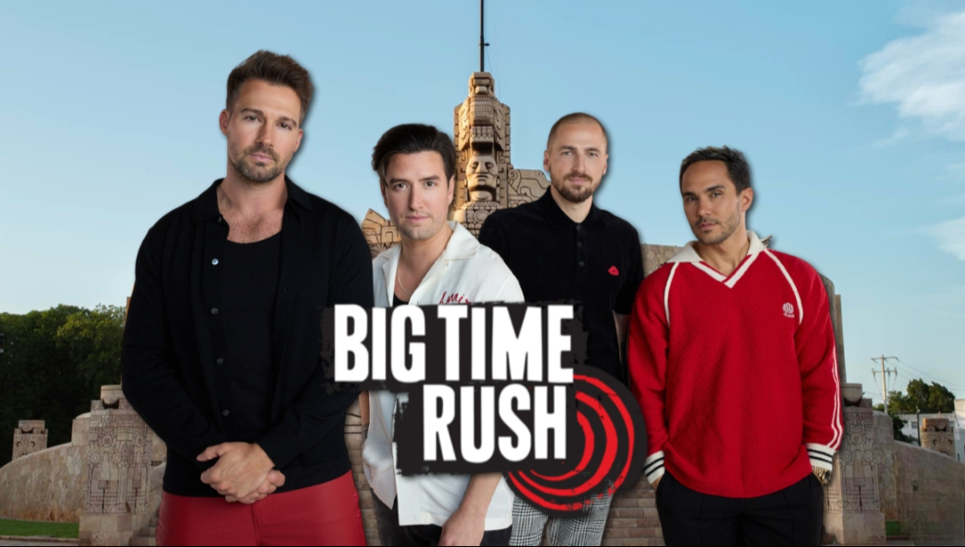 Big Time Rush llegará en concierto a Mérida en febrero de 2026
