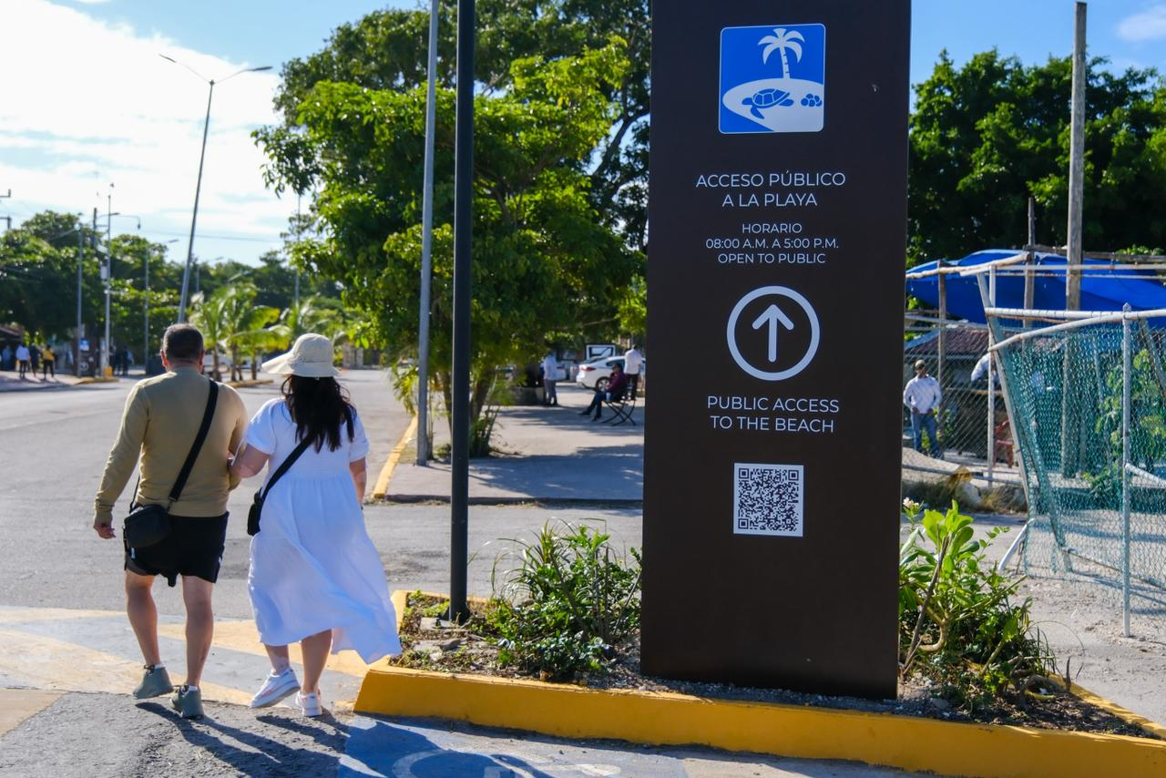 Habrá 20 señaléticas que indicarán los caminos hacia las playas públicas.