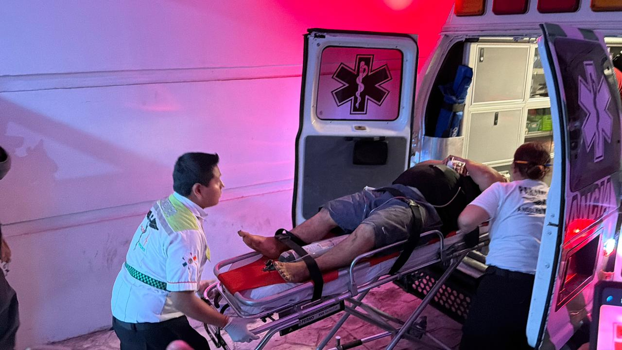 Las víctimas tuvieron que ser trasladadas de emergencia al hospital.