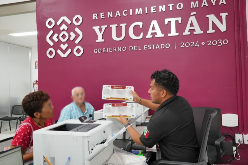 Yucatán supera 300 mil trámites en el programa de reemplacamiento 2025