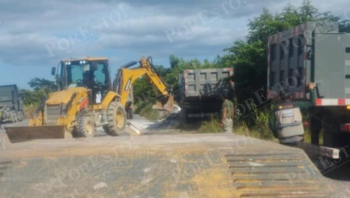 No había personas esperando transporte en el sitio al momento del accidente.