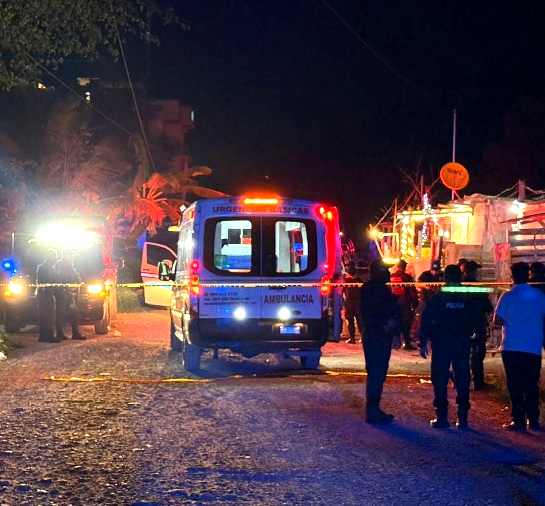 Vecinos de la colonia irregular Carlos Joaquín se despertaron por los impactos de bala, por lo que pidieron ayuda a los cuerpos de emergencias