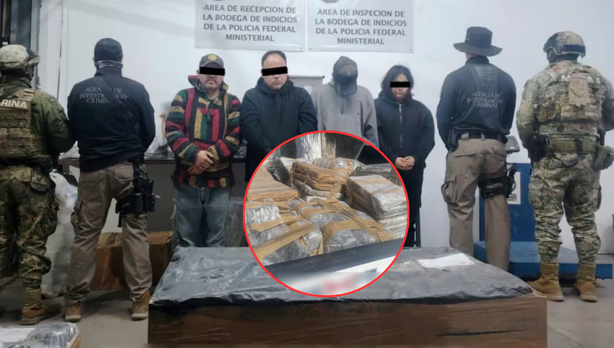 Cateos en Tonalá dejan nueve detenidos y más de tres toneladas de droga asegurada