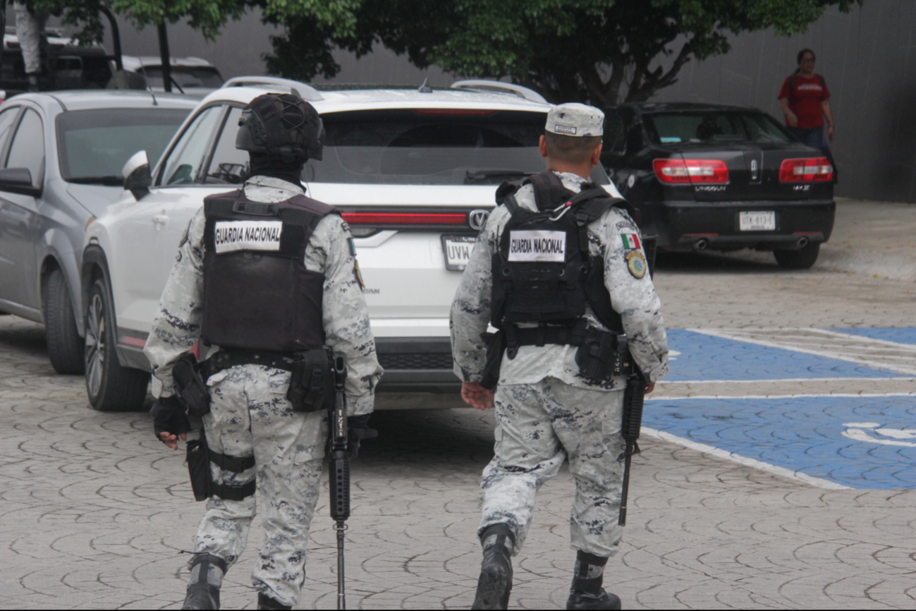 Elementos de Guardia Nacional realizaron rondines, pero no hubo aseguramientos