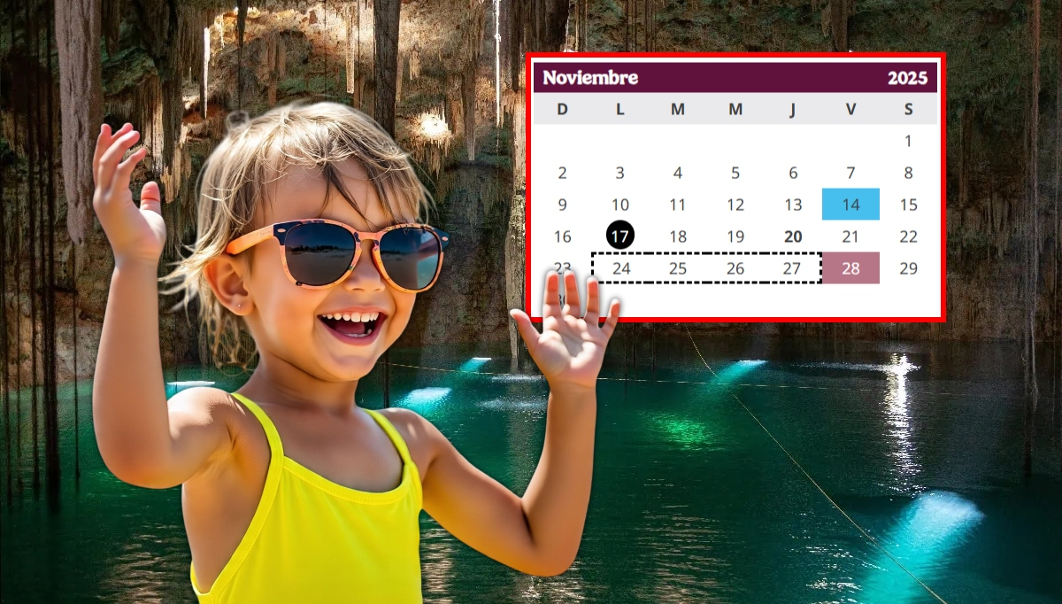 Hay cenotes perfectos para disfrutar del megapuente en Yucatán