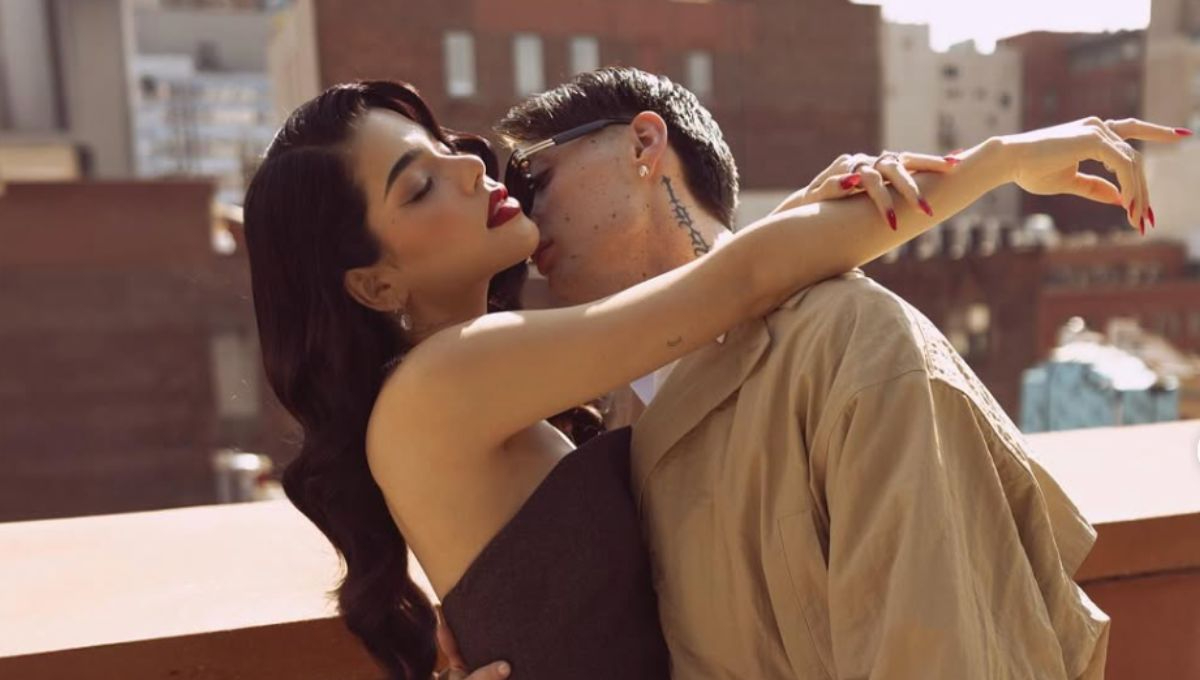 Peso Pluma y Kenia Os comparten sus nueve meses de relación con fotos en redes sociales