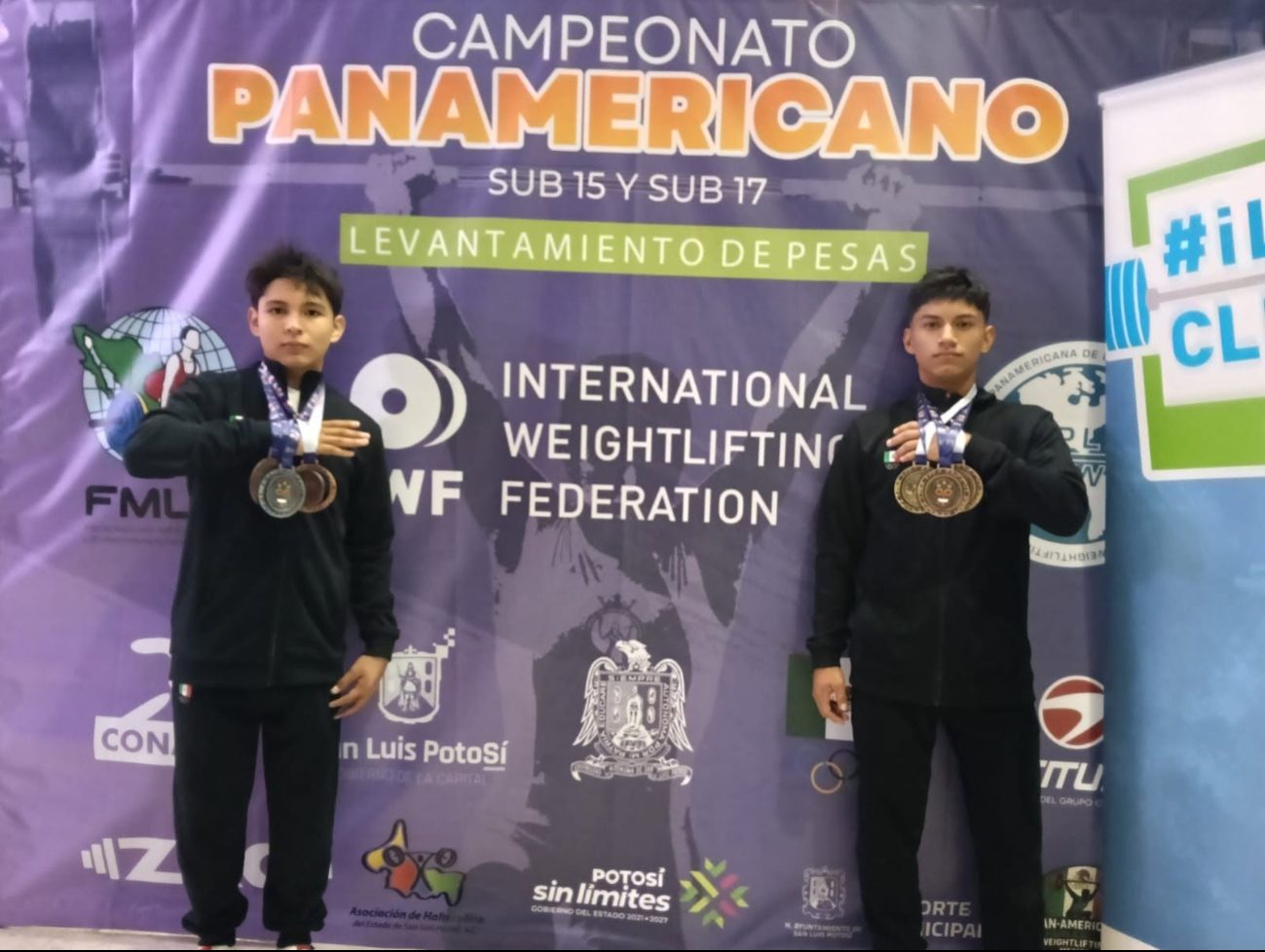 Víctor y Eduardo destacan en el Campeonato Panamericano de Levantamiento de Pesas
