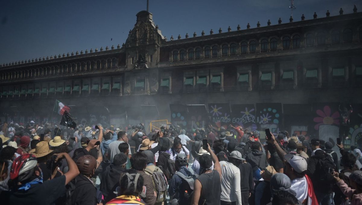 De acuerdo con el comunicado oficial, grupos violentos utilizaron artefactos explosivos de fabricación casera