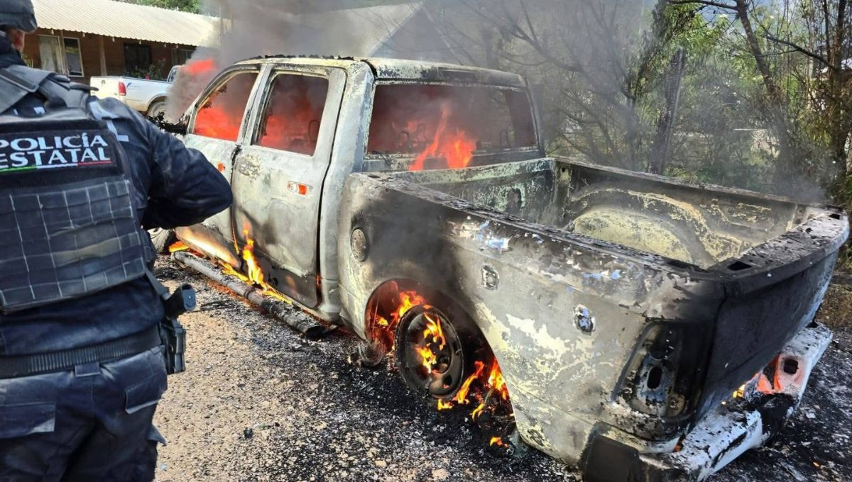 De acuerdo con testimonios de pobladores, el tiroteo entre presuntos grupos criminales duró aproximadamente dos horas