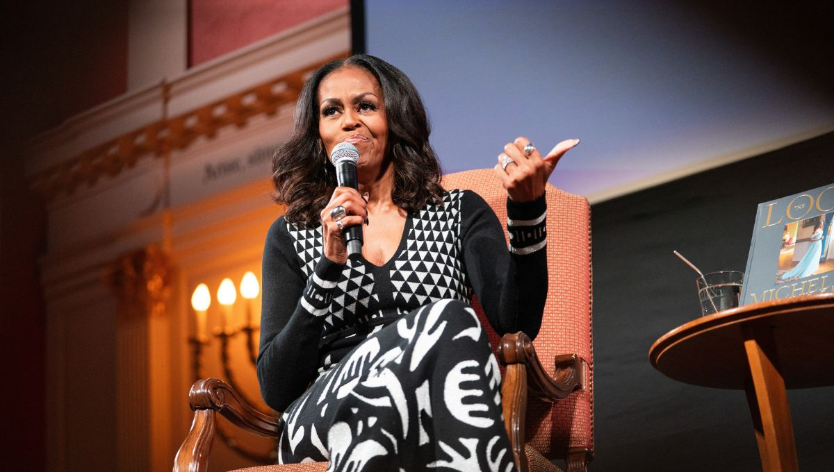 Michelle Obama se encuentra realizando la gira promocional de su nuevo libro "The Look"
