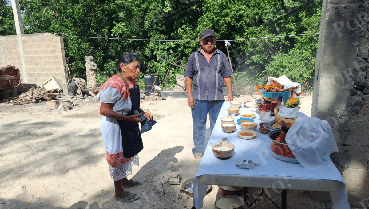 Tal Nal en Pomuch: ofertan primicia maya por cosecha de 7 hectáreas de maíz híbrido