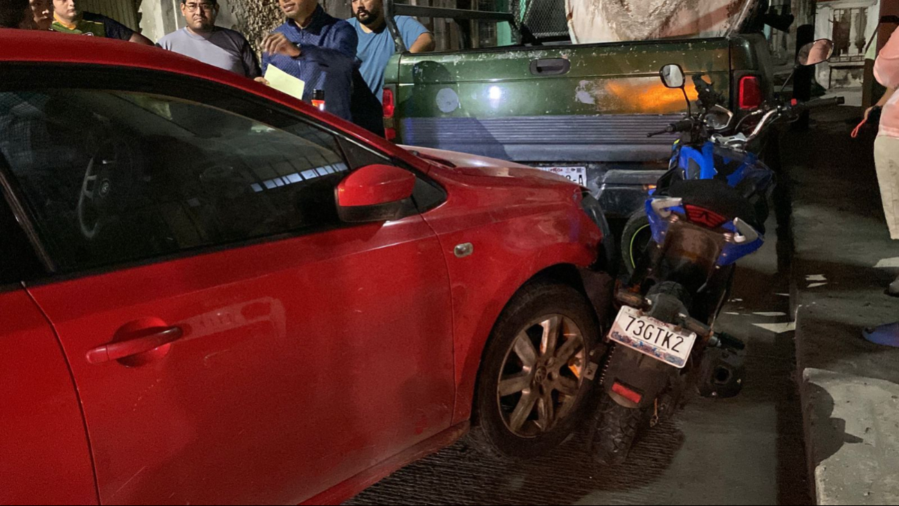 Policía Estatal turna al Ministerio Público accidente en la Ermita