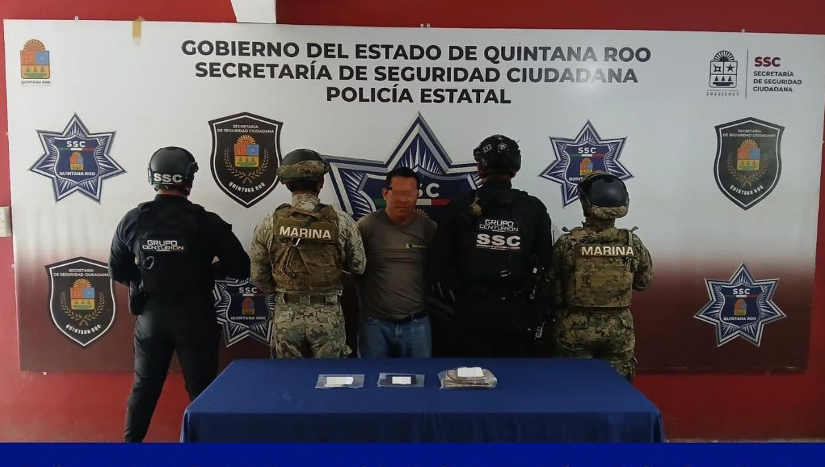 Autoridades de Quintana Roo aseguran más de mil 700 dosis de narcóticos