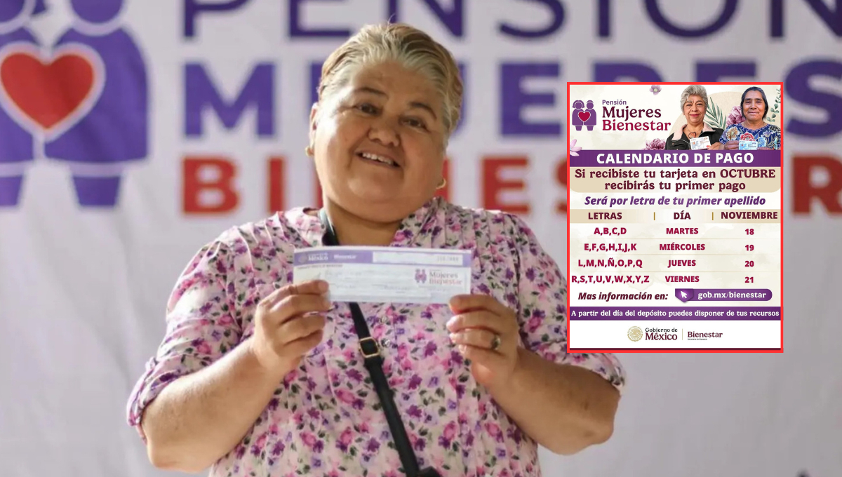 El Gobierno de México confirmó el calendario oficial de pago para la Pensión Mujeres Bienestar.