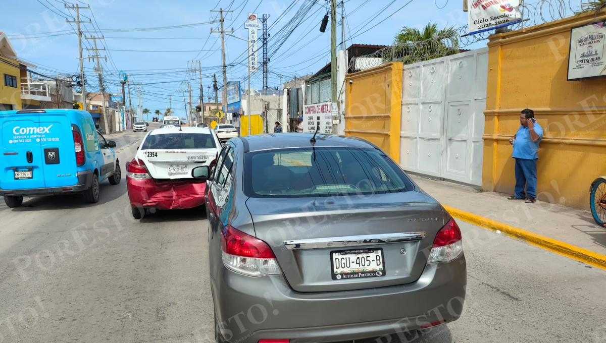 En ambos casos no hubo lesionados y los involucrados llegaron a acuerdos mediante aseguradoras.