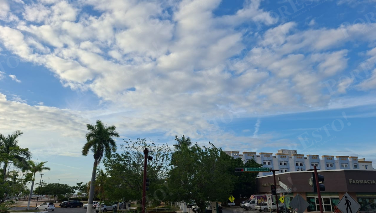 Lluvias ligeras podrían aparecer a partir del jueves.