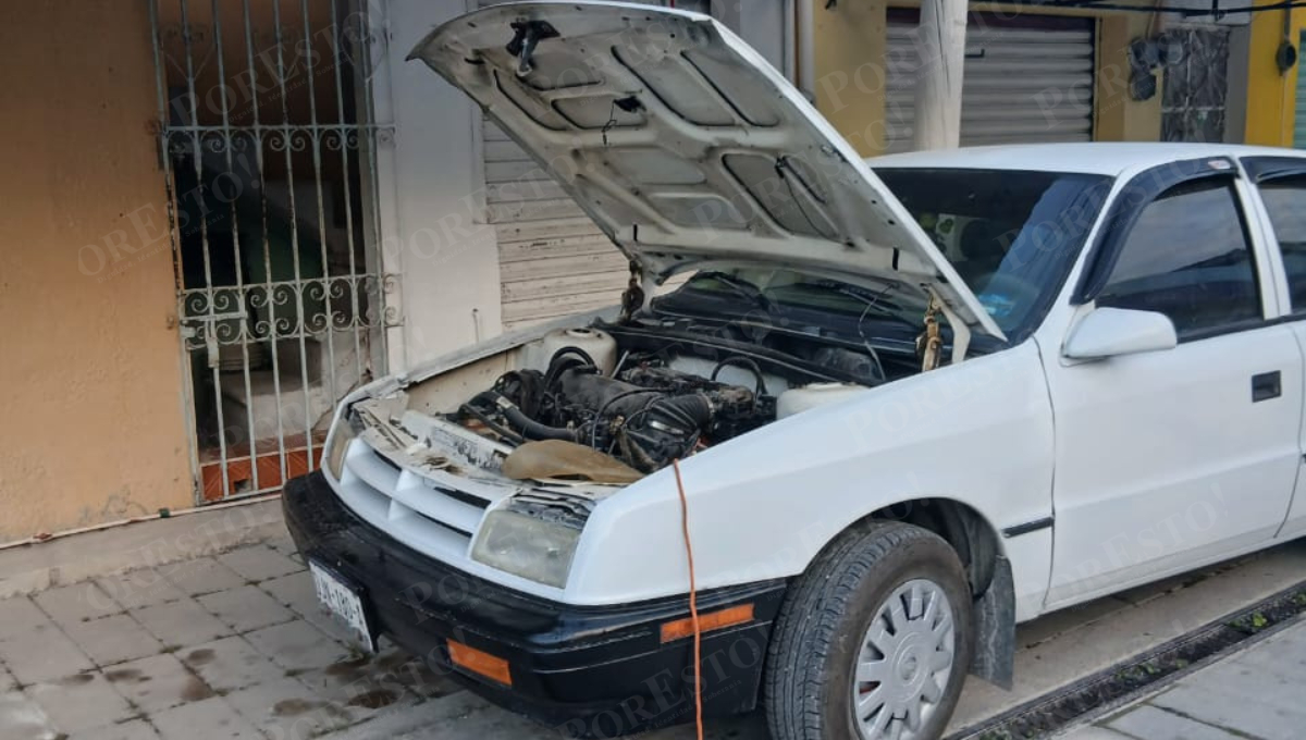 Roban batería de automóvil en la colonia Centro; vecinos exigen mayor vigilancia