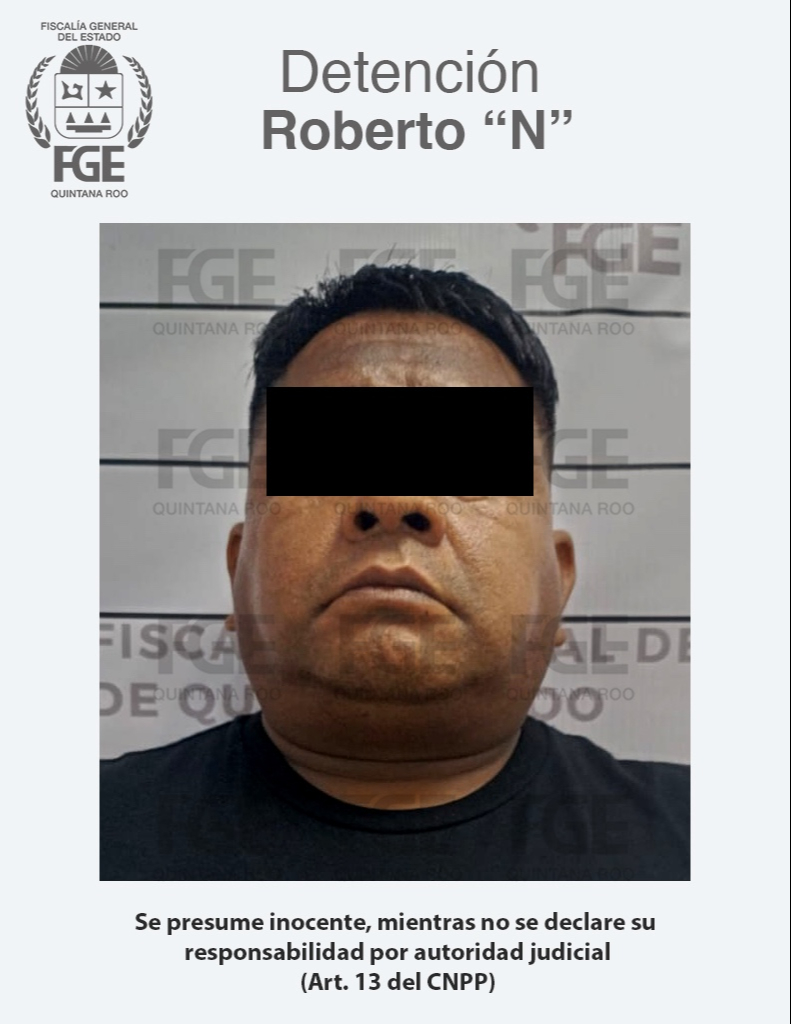 Roberto "N" fue detenido por su participación en hechos de 2020.