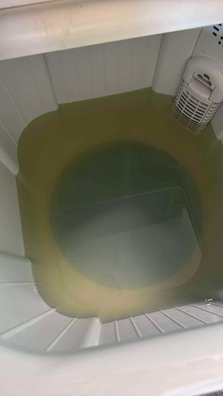 Desde una semana los afectados han denunciado el agua sucia, la cual no permite realizar actividades en sus hoares