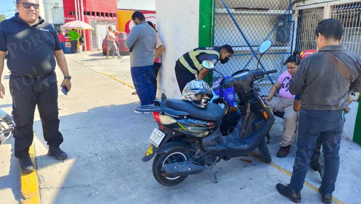 Intento de vuelta indebida provoca choque y deja una mujer lesionada en la Aviación