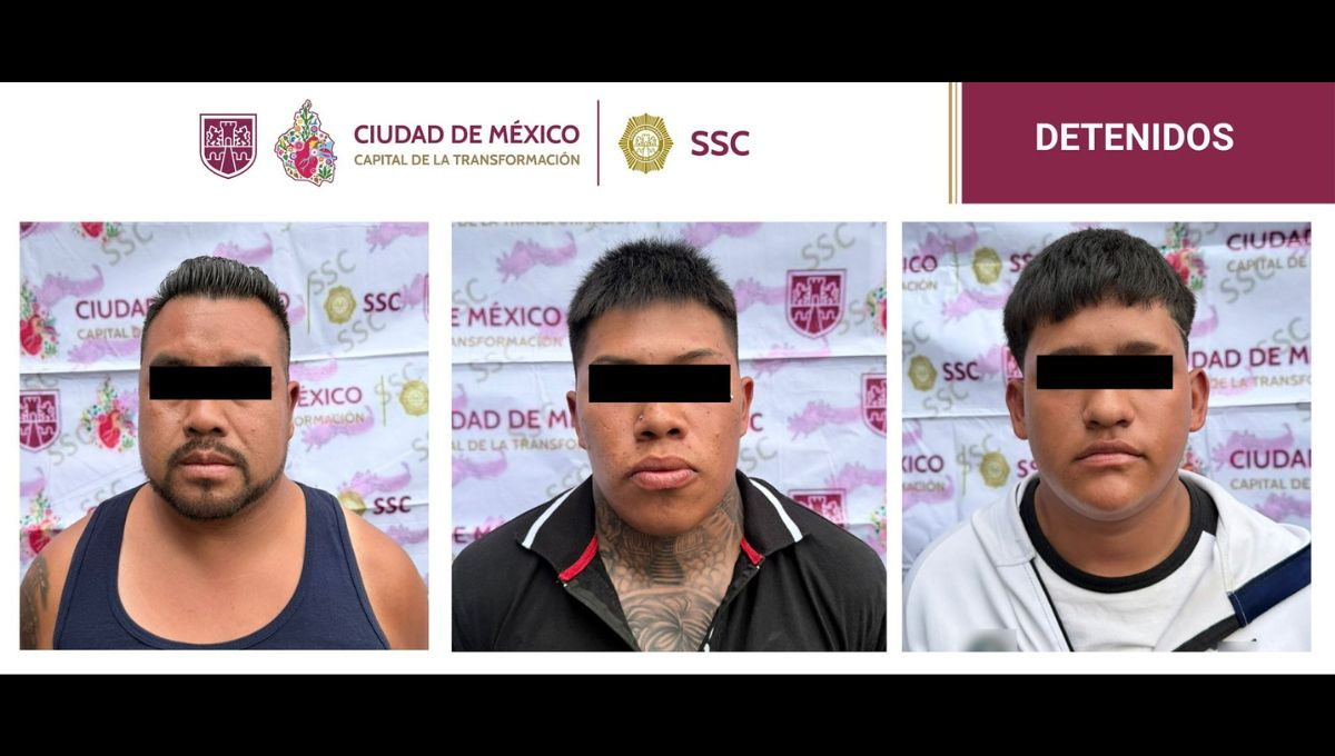 De acuerdo con los primeros reportes, los tres hombres estarían vinculados a una célula delictiva dedicada al cobro de piso y a la extorsión