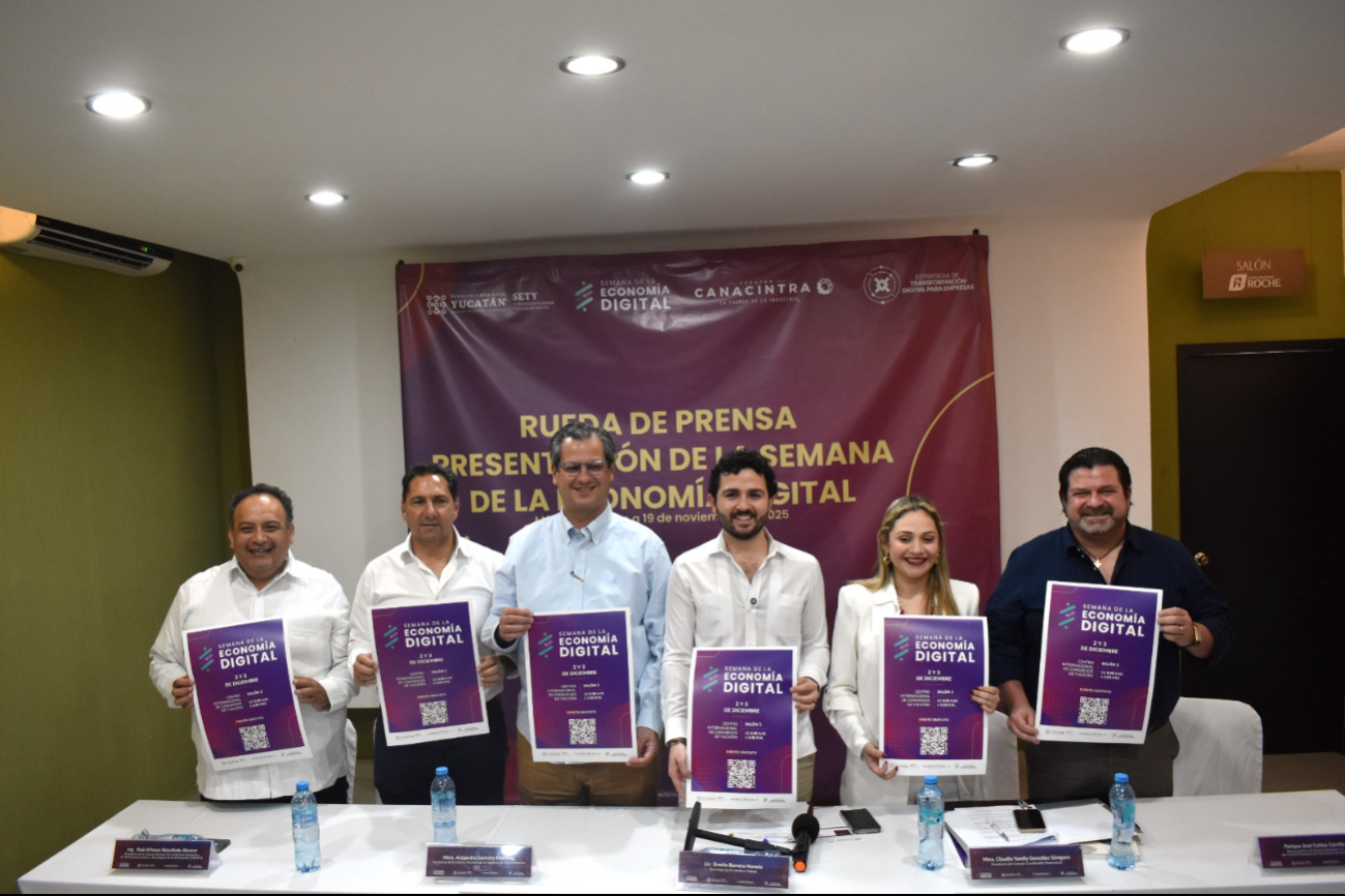 La Semana de la Economía Digital en Mérida se realizará el 2 y 3 de diciembre