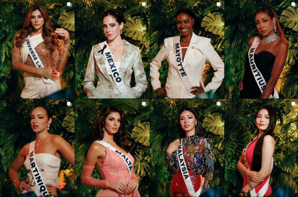 Las participantes están listas para la recta final y la más importante del certamen