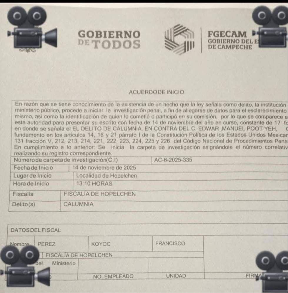 Tras hacerse pública la denuncia, el alcalde y su equipo presentaron una contrademanda por calumnias contra el ciudadano.