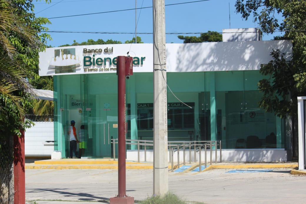 El Banco del Bienestar es un punto inseguro, según los vecinos.