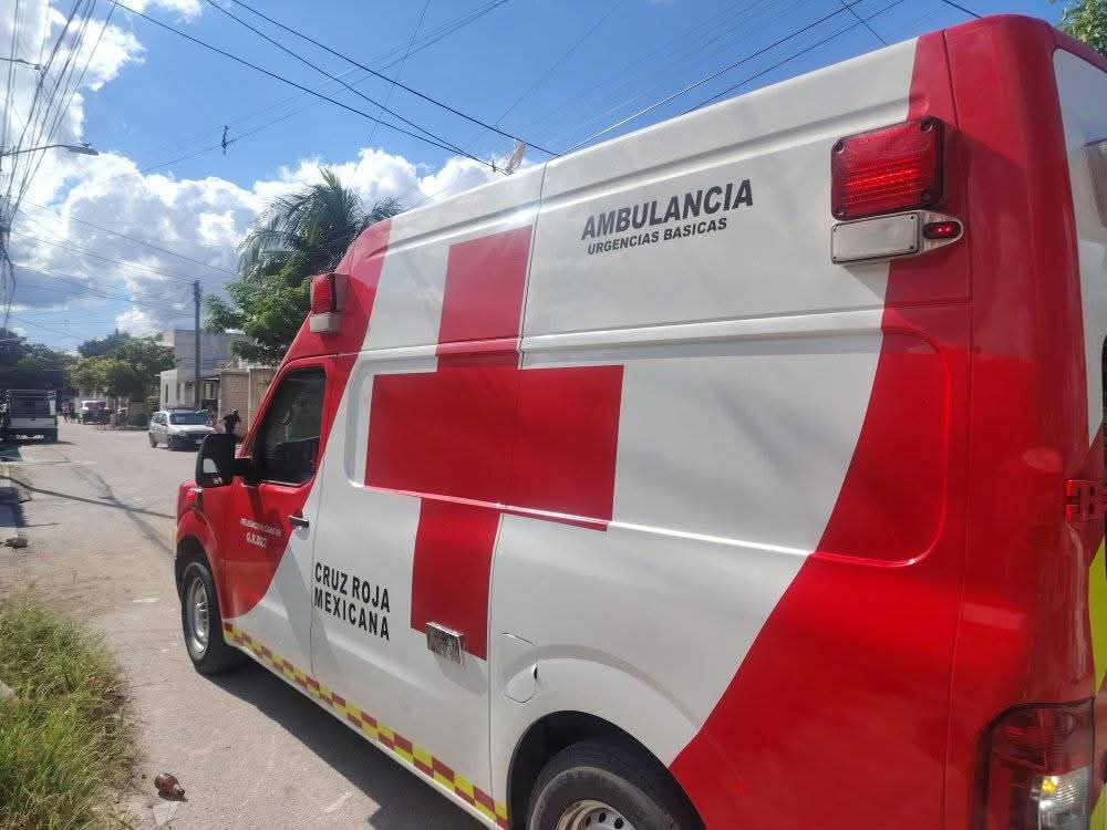 Paramédicos trasladaron al hospital debido a la lesión