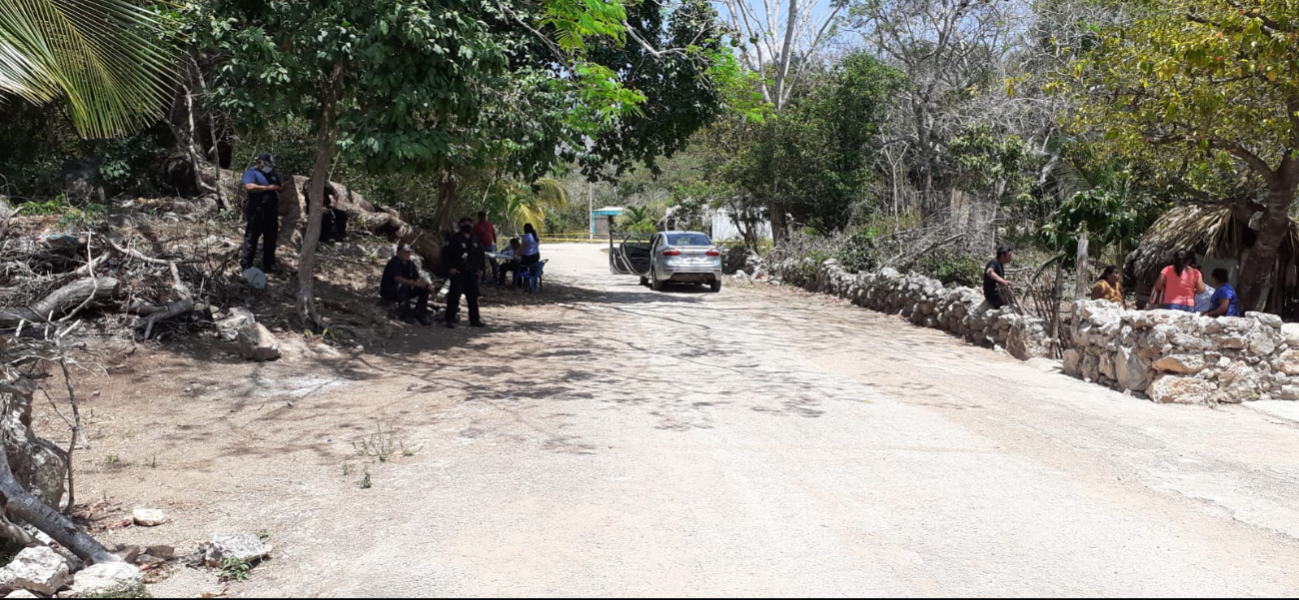 Después del pleito, la señora del predio se traslado a esta ciudad para interponer una demanda ante la Fiscalia General del Estado